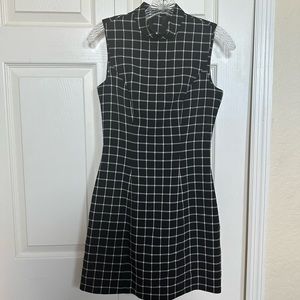 H&M PLAID DRESS